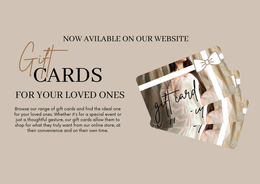 Gift Cards Are Now Available